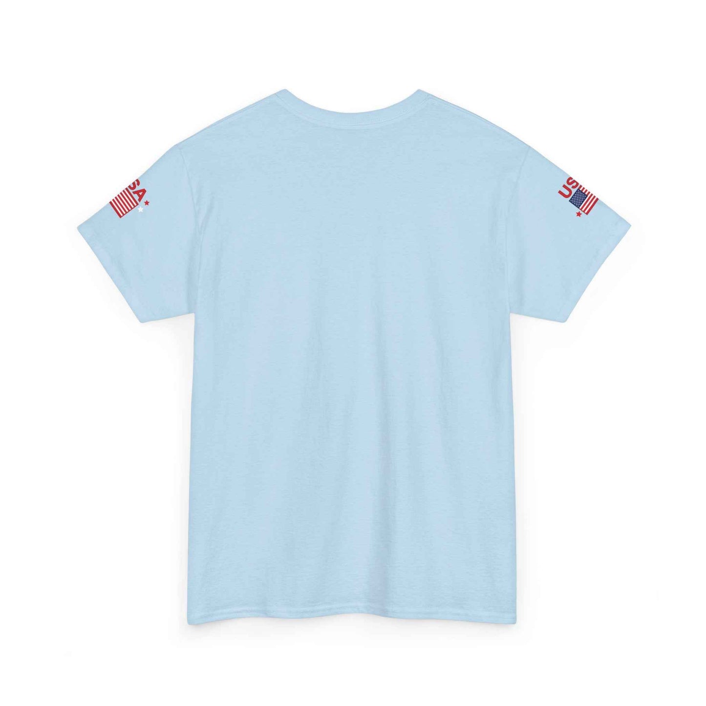 USA American Flag Bass Fishing T-Shirt – Made in USA