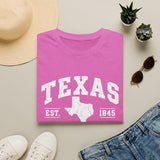 Texas The Lone Star State T-Shirt — EST. 1845