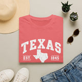 Texas The Lone Star State T-Shirt — EST. 1845