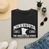 Minnesota 'The North Star State' T-Shirt — Established 1858 State Pride Tee