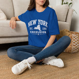 New York Excelsior T-Shirt — Vintage State Map Tee (Est. 1788)