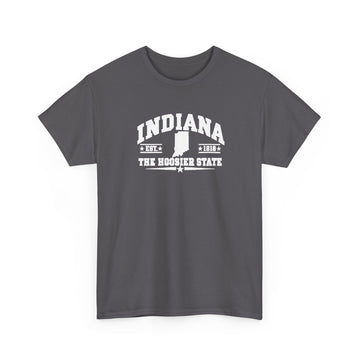 Indiana The Hoosier State T-Shirt — Retro State Pride Tee
