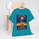 Key West Southernmost Point T-Shirt — 90 Miles to Cuba to USA Vintage Tee