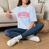 Pink San Diego California Women's T-Shirt
