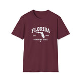 Florida Sunshine State T-Shirt — Est. 1845 Vintage Map Tee