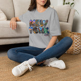 New York Graphic T-Shirt — Vintage Cityscape Lettering Tee