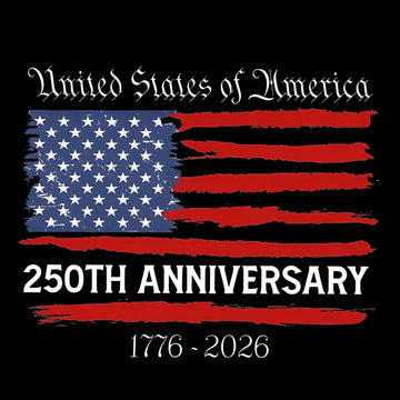1776 2026 United States of America Anniversary Patriotic Sticker Decal product photo 2