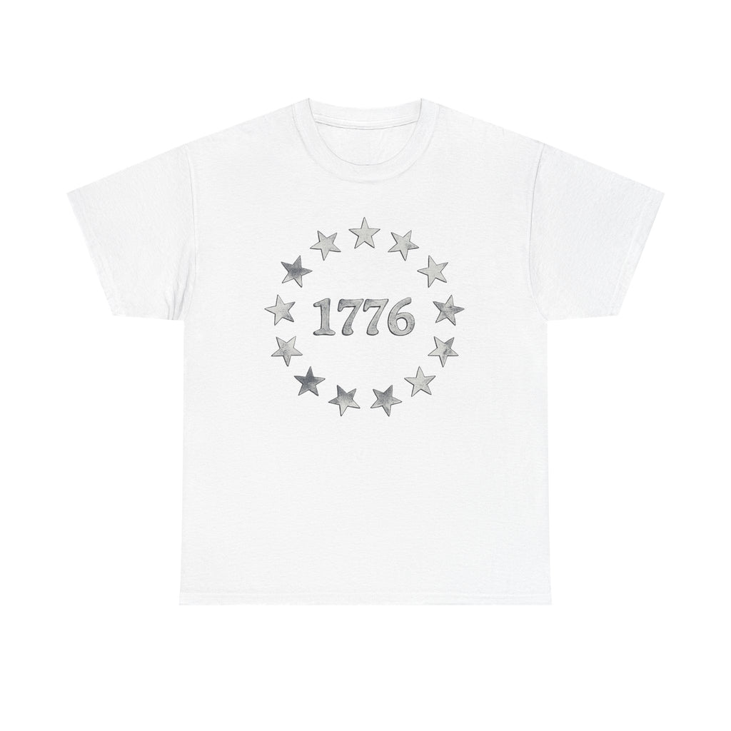 1776 Stars Betsy Ross Vintage T Shirt main product photo