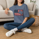 Texas Flag T-Shirt — Rustic American USA Map Tee