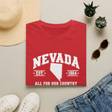 Nevada State T-Shirt — All For Our Country Tee