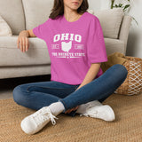 Ohio The Buckeye State T-Shirt — Retro State Outline Tee