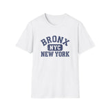 Bronx NYC New York T-Shirt — Vintage Collegiate City Tee