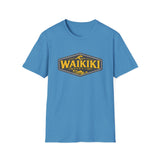 Waikiki Hawaii Vintage Surf T-Shirt — Retro Island Vacation Tee