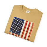 American Flag Watercolors T‑Shirt