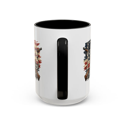 1776 Patriotic Coffee Mug — Live Free or Die Americana Coffee Mug