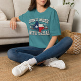 Don't Mess With Texas T-Shirt — Vintage Texas Flag Graphic