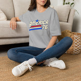 Vintage 70's America 76 Retro T-Shirt Worn Look