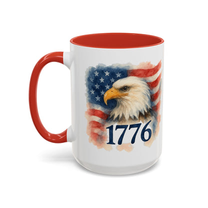 Modern America 1776 Bald Eagle Coffee Mug