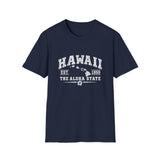 Hawaii Aloha State T-Shirt — Island Map & EST. 1959