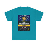 Key West Southernmost Point T-Shirt — 90 Miles to Cuba to USA Vintage Tee