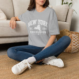 New York Excelsior T-Shirt — Vintage State Map Tee (Est. 1788)