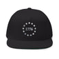 1776 Stars Embroidered Flat Bill Snapback Hat
