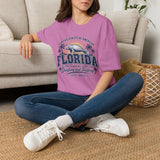 Florida Manatee T-Shirt — Vintage Palm Beach Vacation Tee
