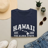 Hawaii Aloha State T-Shirt — Island Map & EST. 1959