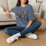 New York Graphic T-Shirt — Vintage Cityscape Lettering Tee