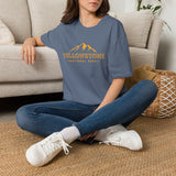 Yellowstone National Park T-Shirt — Retro Mountain Graphic Tee