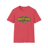 North Shore Hawaii T-Shirt — Vintage Surf Badge Tee