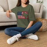 Texas Flag T-Shirt — Rustic American USA Map Tee