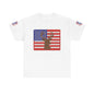 American Flag Deer Hunting USA T-Shirt