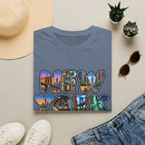New York Graphic T-Shirt — Vintage Cityscape Lettering Tee