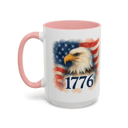 Modern America 1776 Bald Eagle Coffee Mug