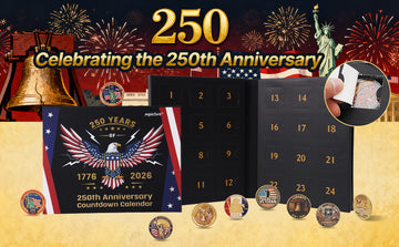 24 Pack 250th Anniversary Commemorative Coin Set product photo 2