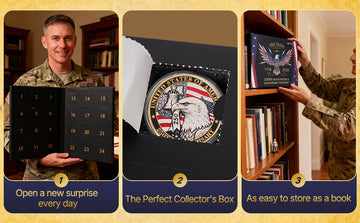 24 Pack 250th Anniversary Commemorative Coin Set product photo 3