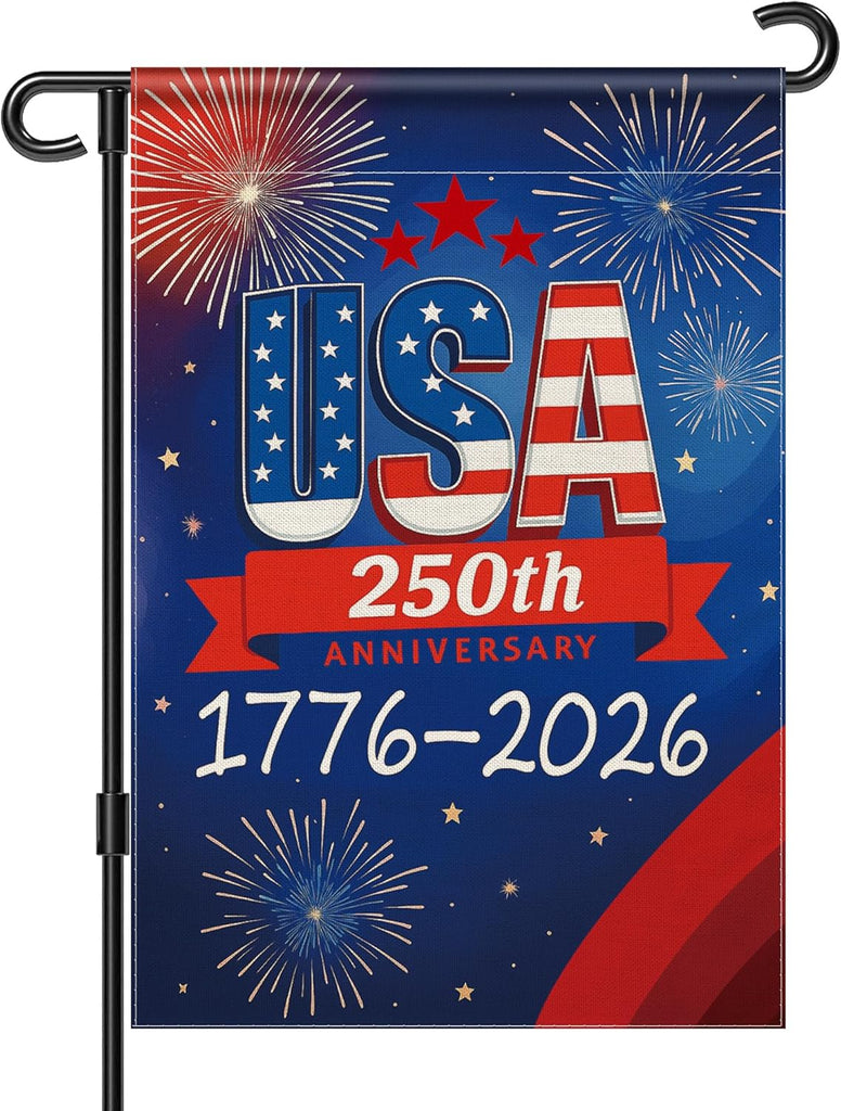 USA 250th 1776 2026 Garden Flag main product photo