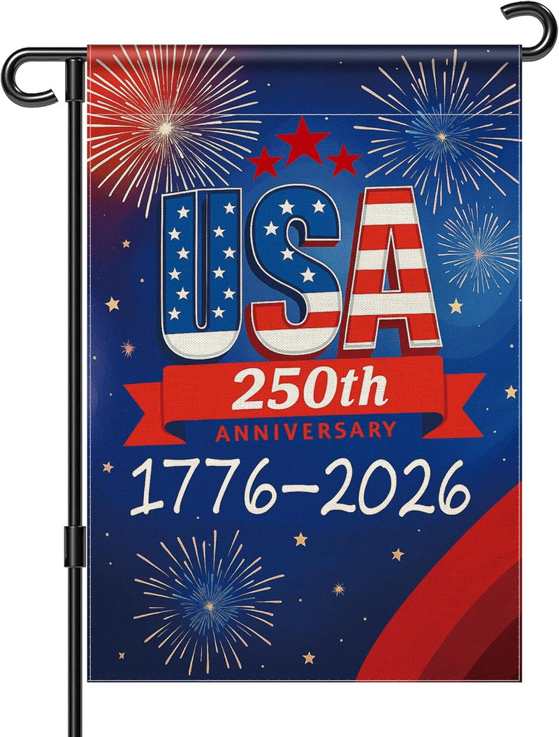 USA 250th 1776 2026 Garden Flag main product photo