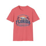 Florida Manatee T-Shirt — Vintage Palm Beach Vacation Tee