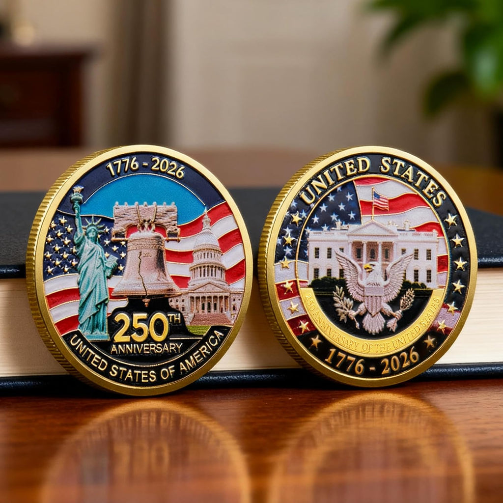 Statue of Liberty United States of America 250th Anniversary Coin product photo