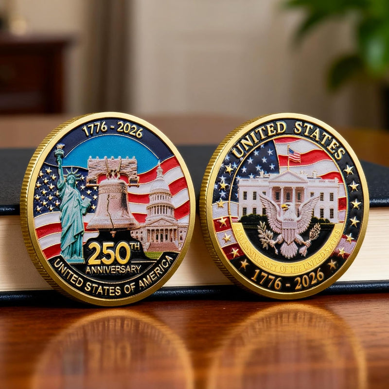 Statue of Liberty United States of America 250th Anniversary Coin product photo