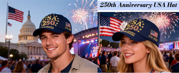 250th Anniversary hat USA 250Th Anniversary Hat for Men Women 1776 2026 Cotton Patriotic Flag Print Baseball Cap Trendy Adjustab product photo 3