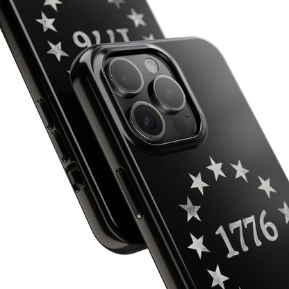1776 Stars Tough Phone Case — Patriotic iPhone/Android