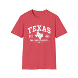 Texas The Lone Star State T-Shirt — EST. 1845