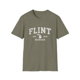 Flint Michigan Vintage Tee — EST. 1819 College Shirt
