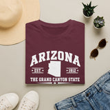 Arizona The Grand Canyon State T-Shirt — EST. 1912 College Style Tee