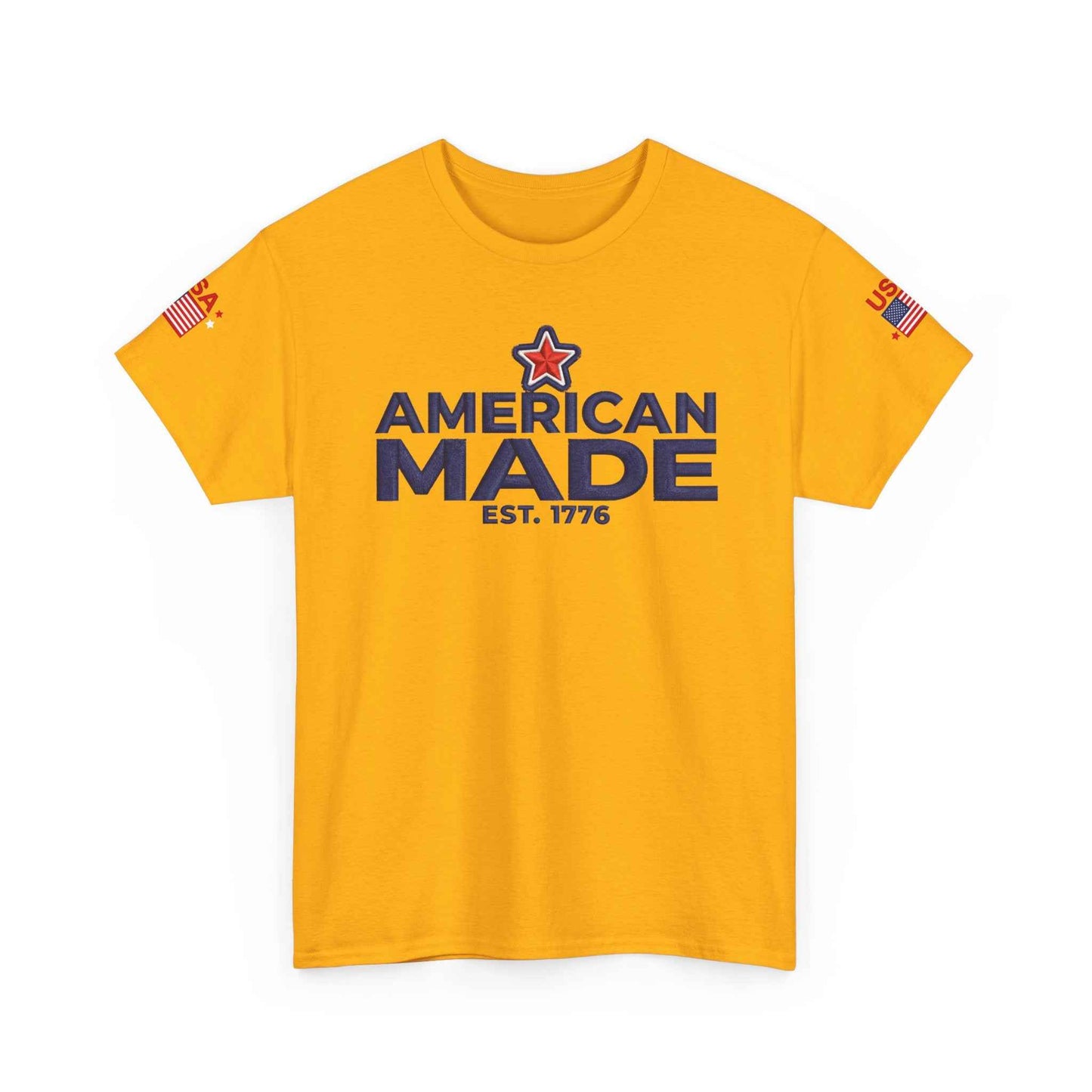 American Made T-Shirt – 'American Made Est. 1776' Patriotic Tee