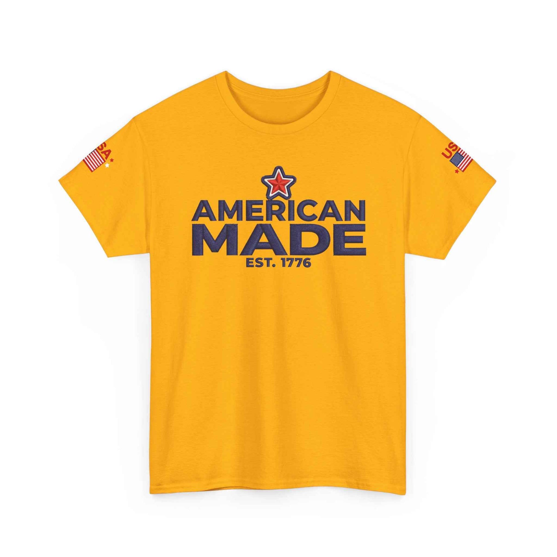 American Made T-Shirt – 'American Made Est. 1776' Patriotic Tee
