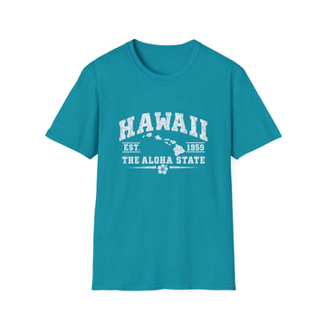 Hawaii Aloha State T-Shirt — Island Map & EST. 1959